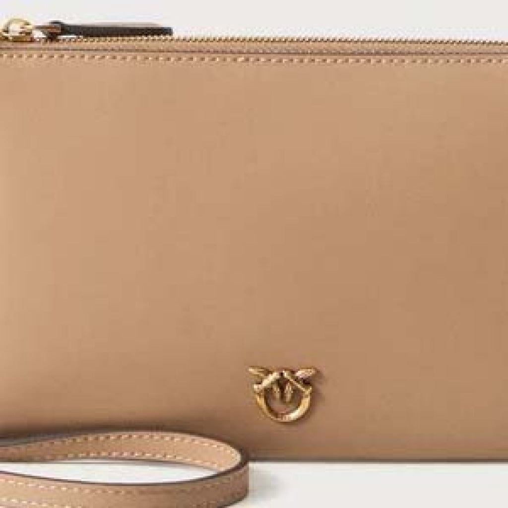 PINKO FLAT HORIZONTAL MINI en color BEIS  (6)