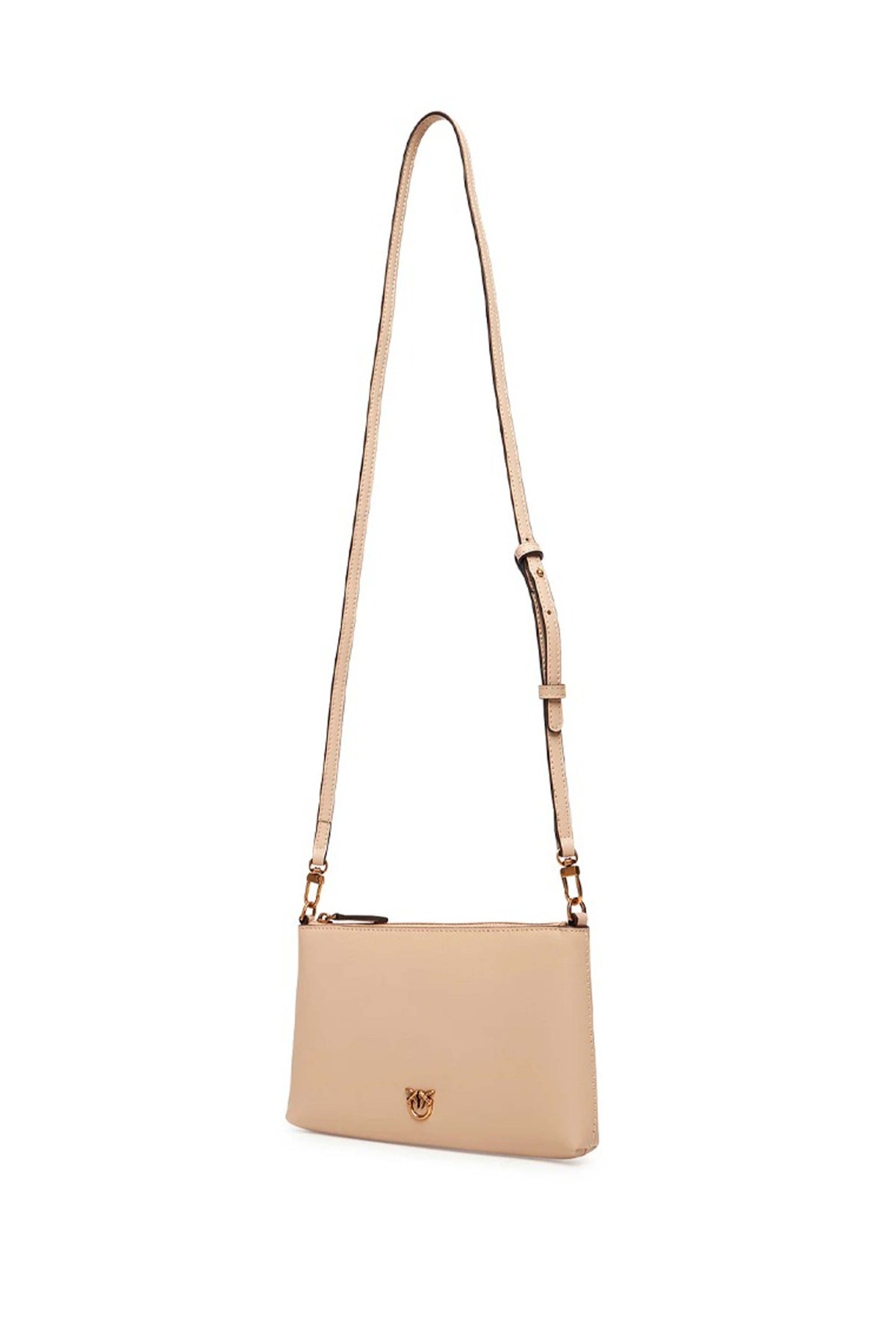 PINKO FLAT HORIZONTAL MINI en color BEIS  (4)