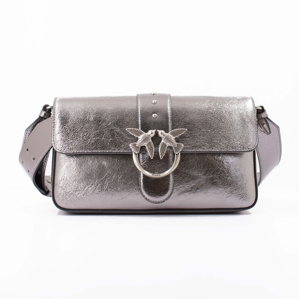 PINKO LOVE ONE CLASSIC en color PLATA  (4)