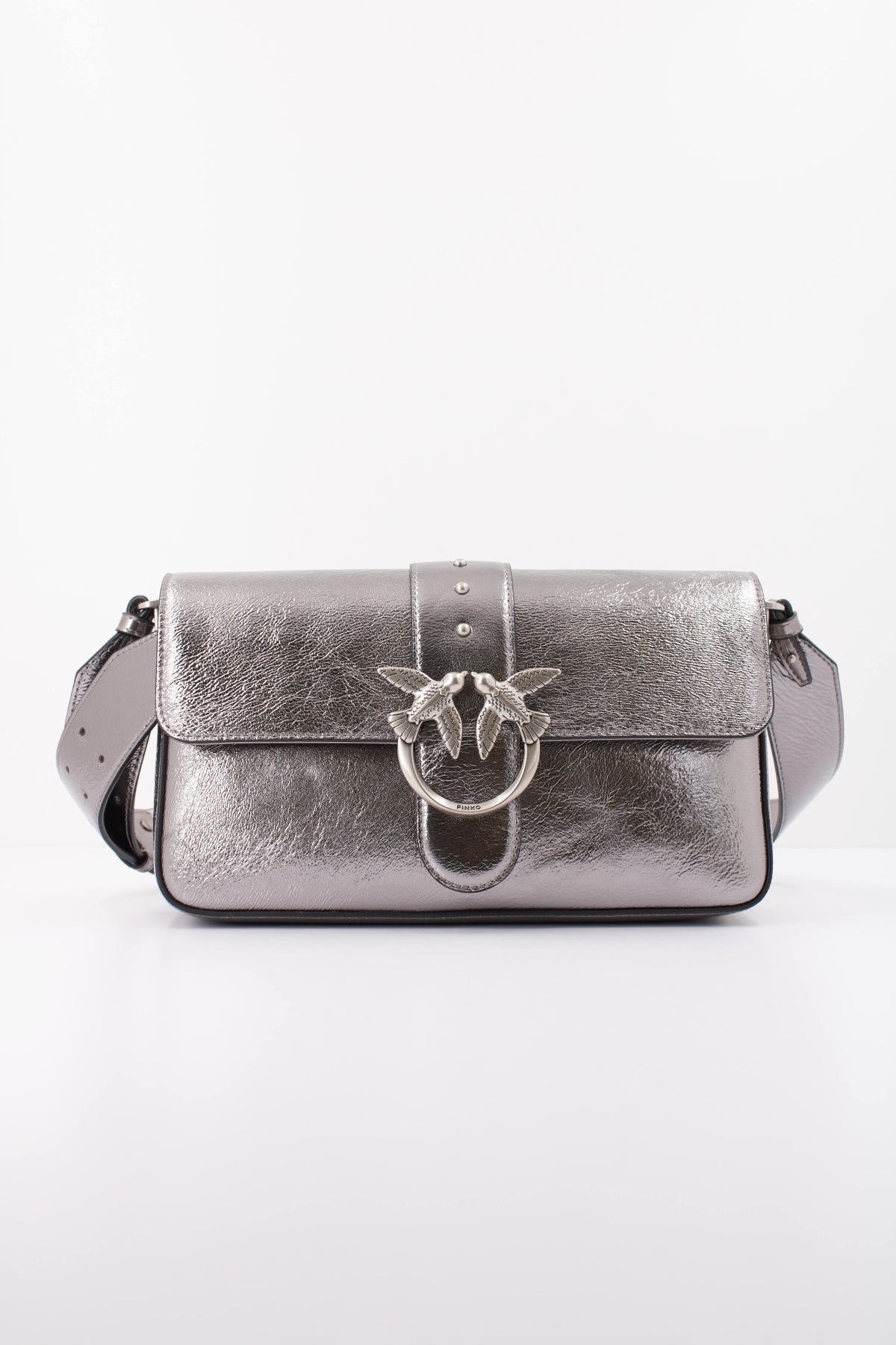 PINKO LOVE ONE CLASSIC en color PLATA  (1)