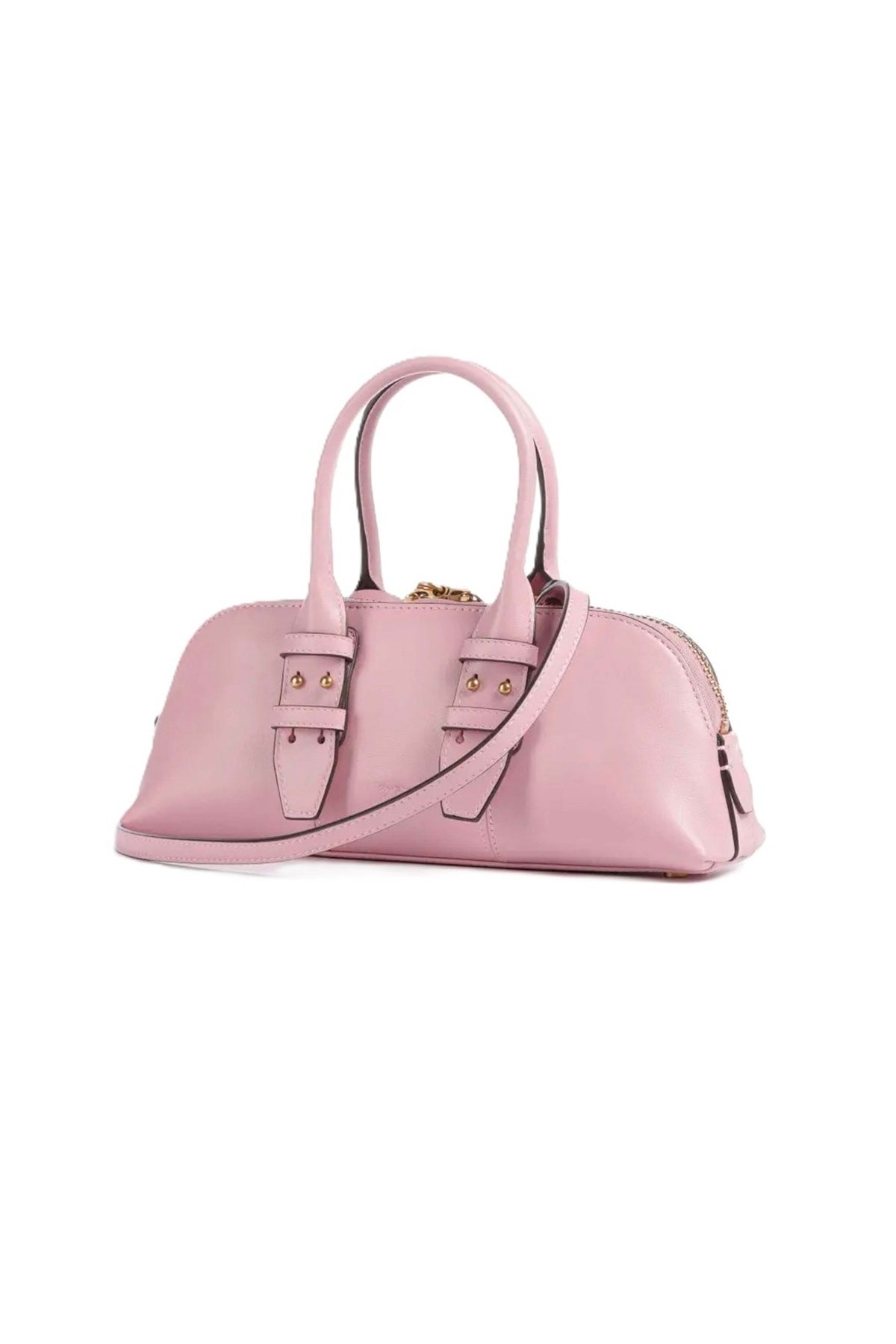 PINKO  BOWLING BAG BAGUETTE  en color ROSA  (3)