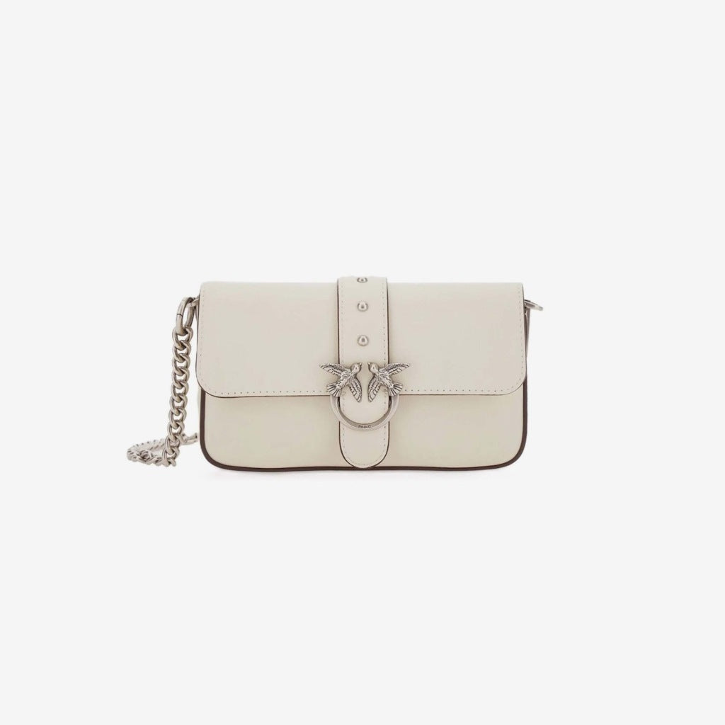 PINKO  LOVE ONE SLOUCHY BABY  en color BLANCO  (4)