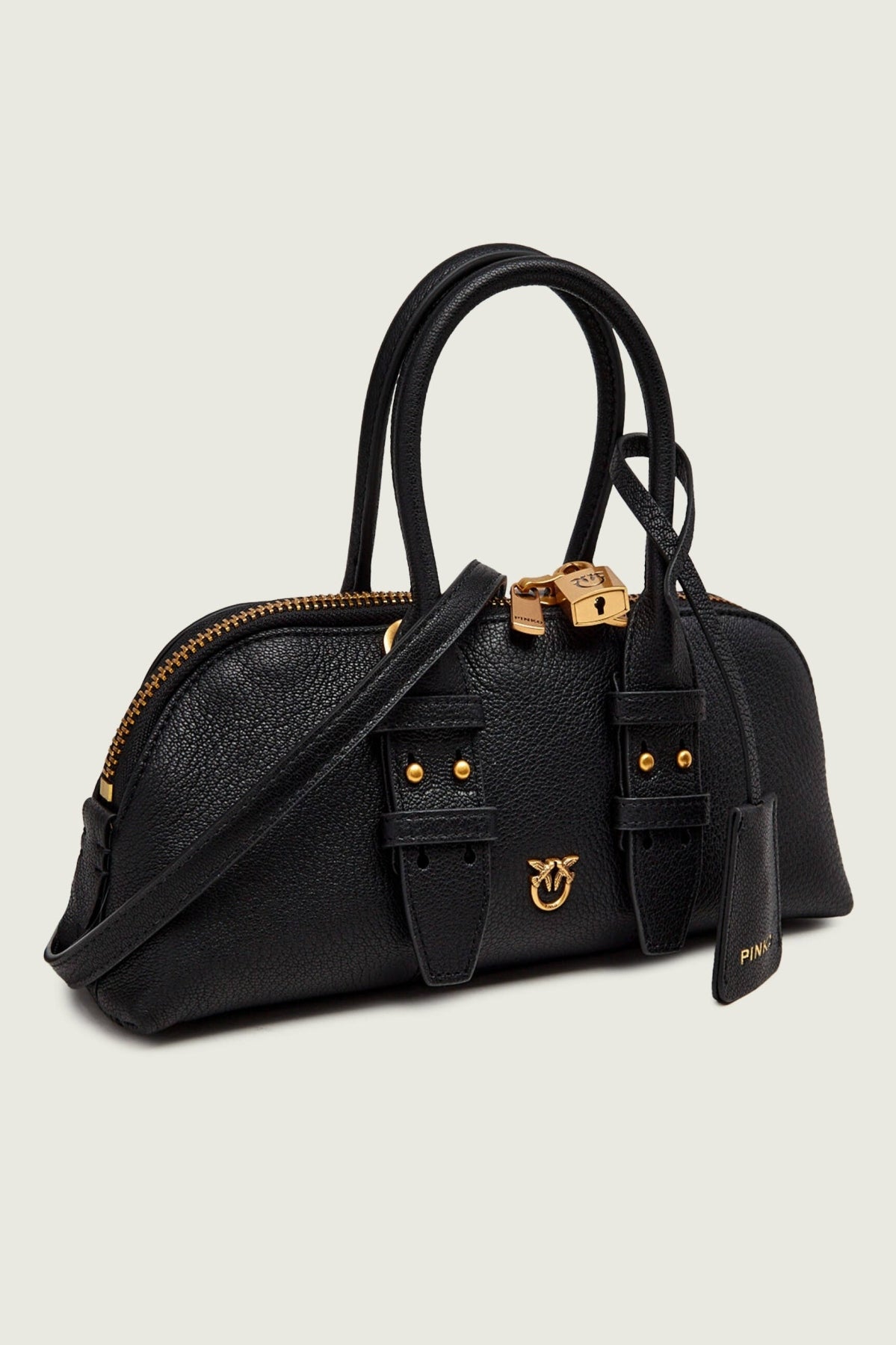 PINKO  ACX BOWLING BAG HORIZONTAL en color   (3)