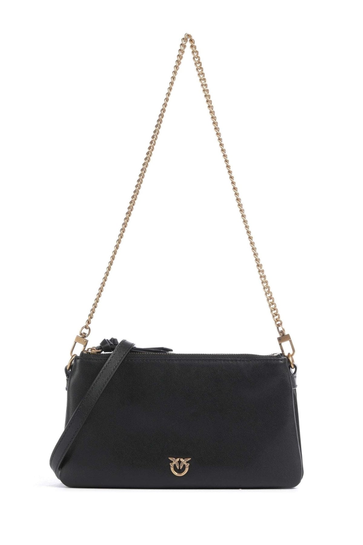 PINKO  AQO DOUBLE MINI VITELLO MOR en color   (1)