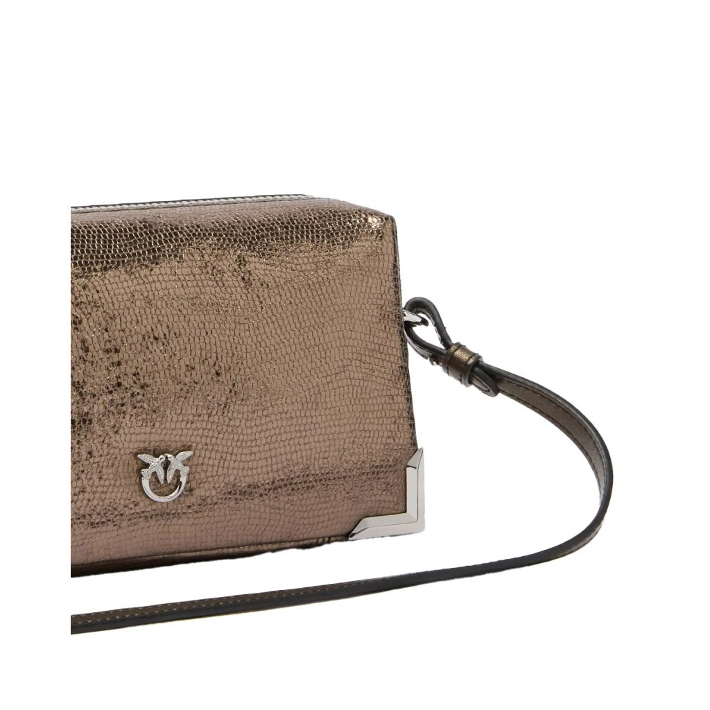 PINKO  ADM BAULETTO TRITTICO MINI en color BRONCE  (5)