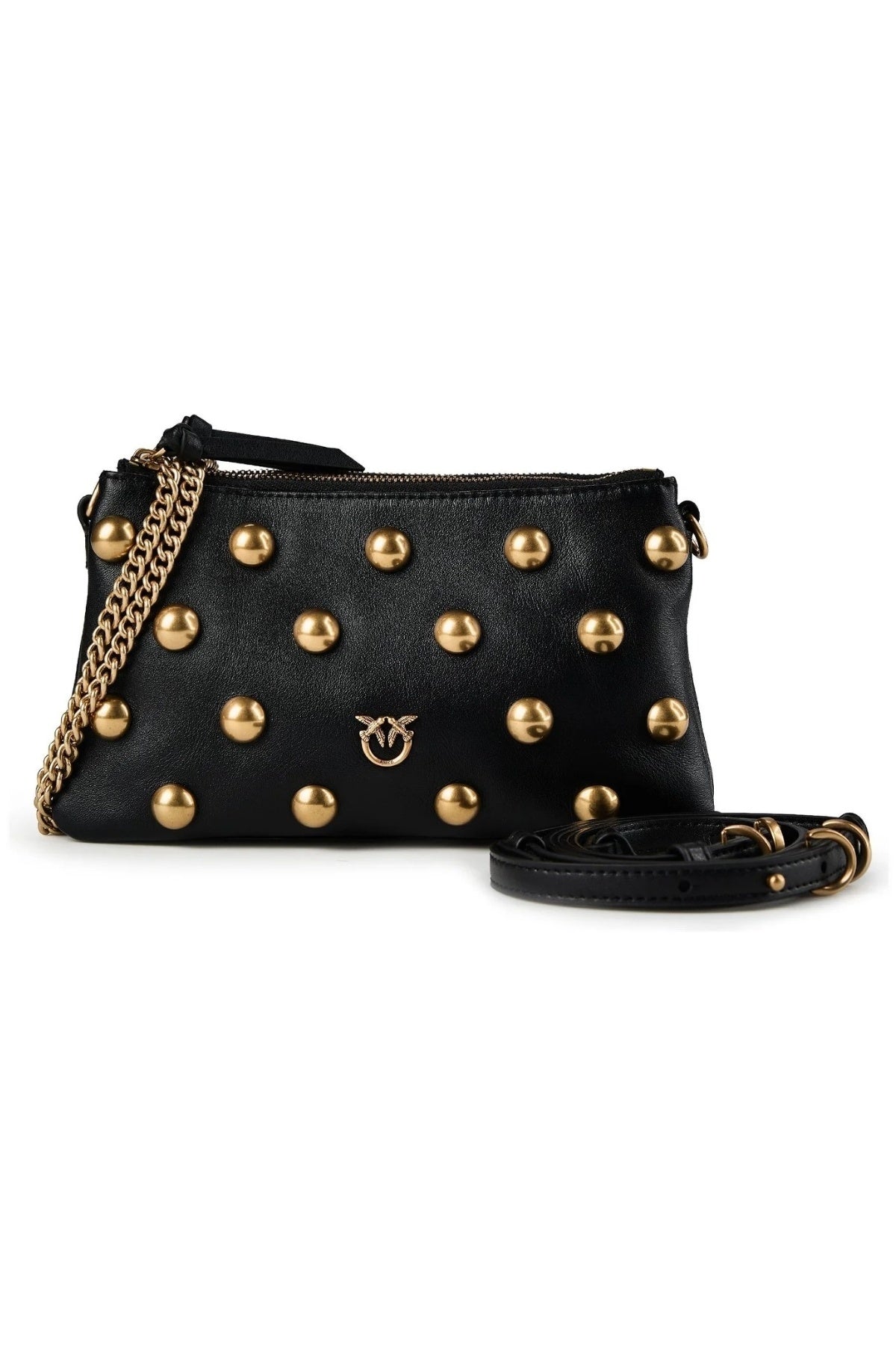 PINKO  AQO DOUBLE MINI FULL STUDS en color   (1)