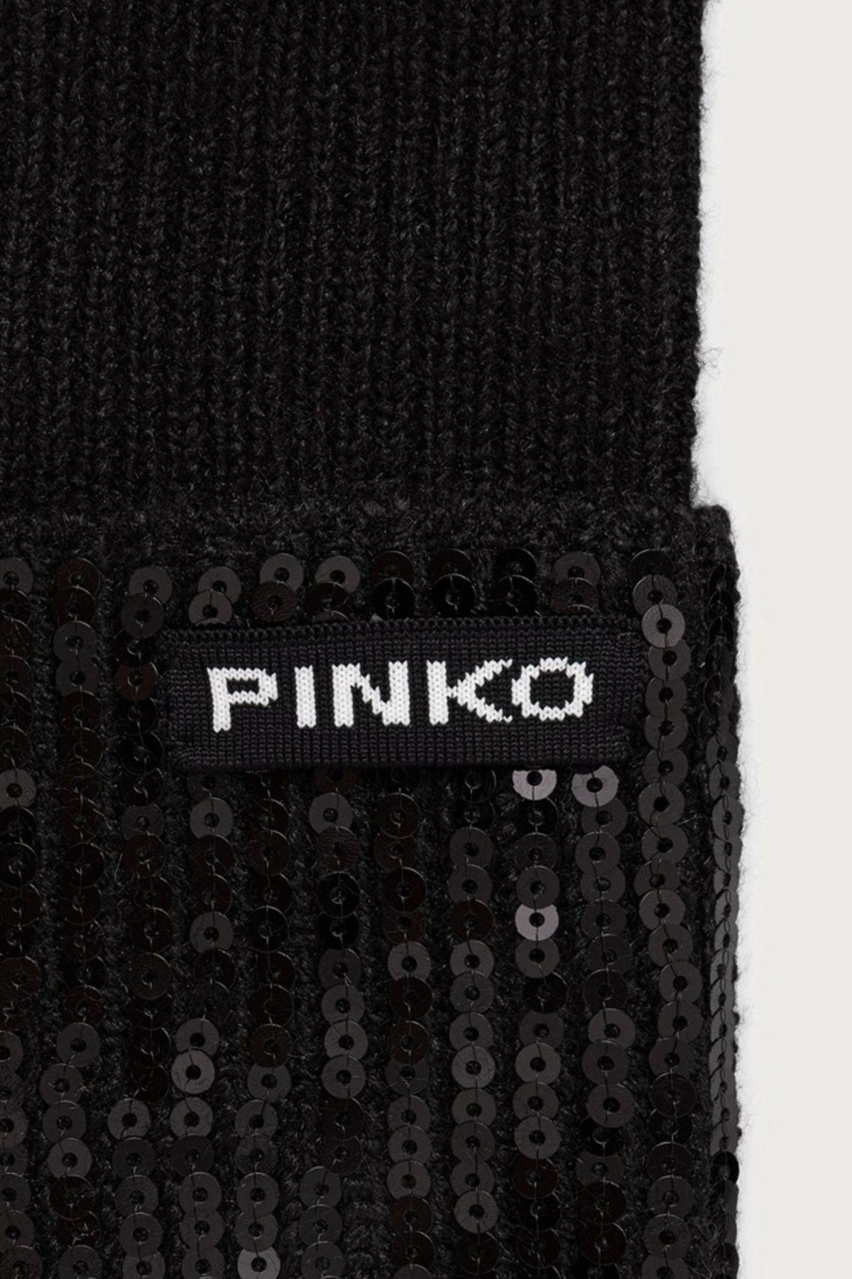 PINKO  AEJ GARDENIA GUANTO COSTA en color NEGRO  (3)