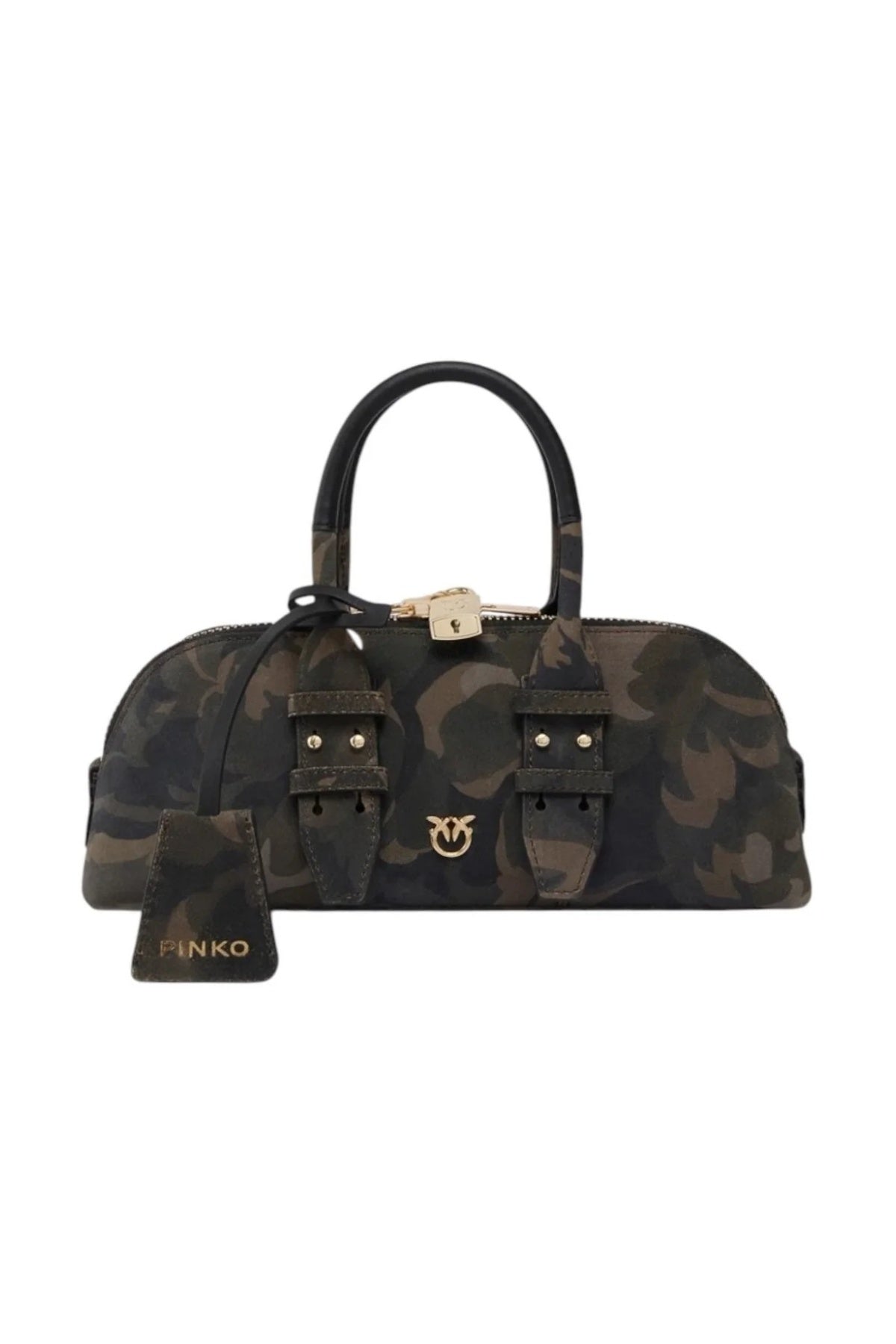 PINKO  ALR BOWLING BAG HORIZONTAL en color ANIMAL PRINT  (1)