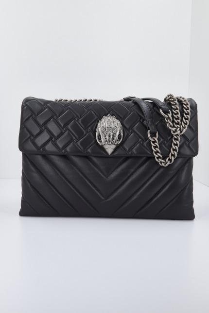 KURT GEIGER LONDON XXL KENSINGTON BAG en color NEGRO  (1)