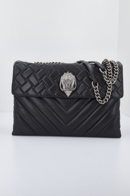 KURT GEIGER LONDON XXL KENSINGTON BAG en color NEGRO  (1)