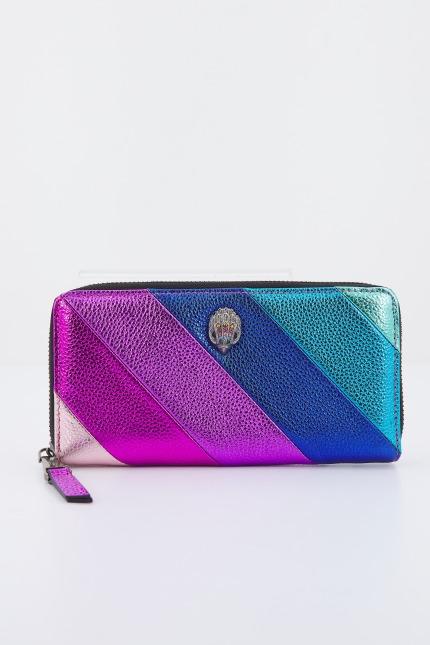 KURT GEIGER LONDON ZIP AROUND WALLET en color MULTICOLOR  (1)