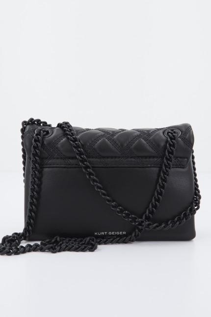 KURT GEIGER LONDON MINI KENSINGTON DRENCH en color NEGRO  (3)