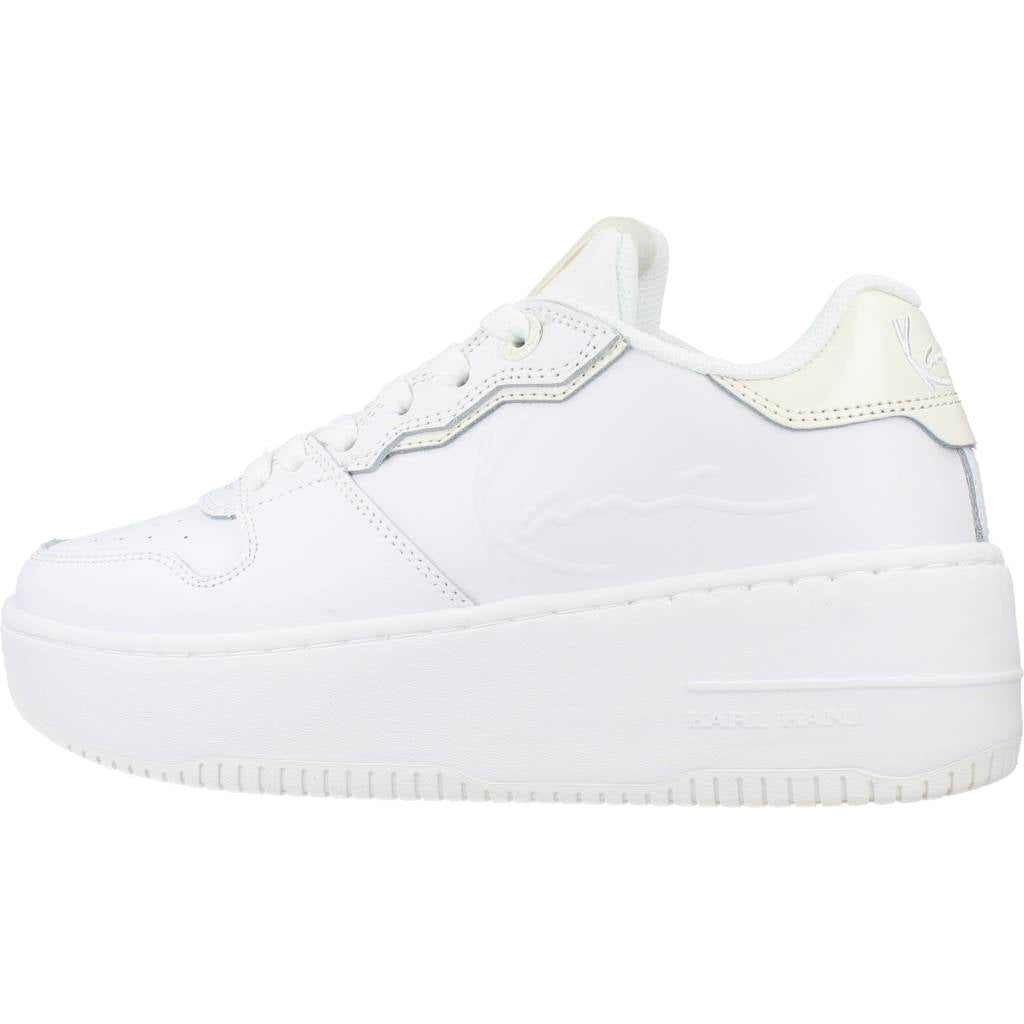 KARL KANI K  UP HEEL LOGO en color BLANCO  (2)