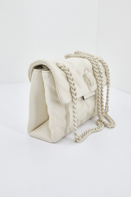 KURT GEIGER LONDON MINI KENSINGTON DRENCH en color BEIS  (2)
