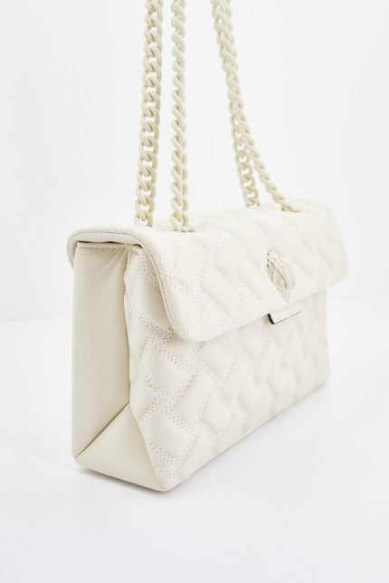 KURT GEIGER LONDON KENSINGTON BAG DRENCH en color BEIS  (2)