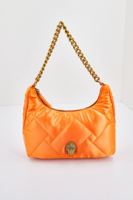 KURT GEIGER LONDON RECYCLED MULTI CROSS BODY en color NARANJA  (1)