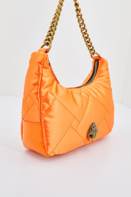 KURT GEIGER LONDON RECYCLED MULTI CROSS BODY en color NARANJA  (2)