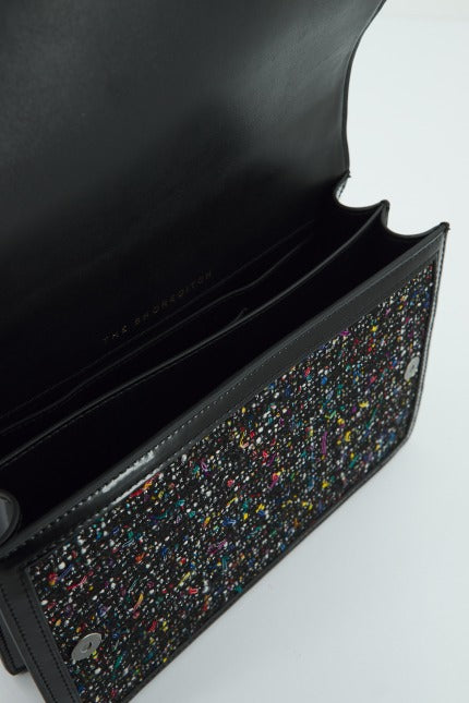 KURT GEIGER LONDON LG SHOREDITCH CROSS BOD en color NEGRO  (4)