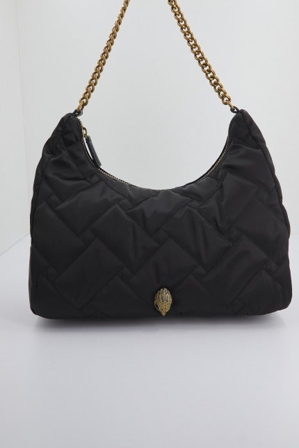 KURT GEIGER LONDON RECYCLED LG HOBO en color NEGRO  (1)