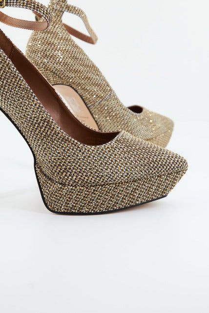 KURT GEIGER LONDON SHOREDITCH PLATFORM en color BRONCE  (3)