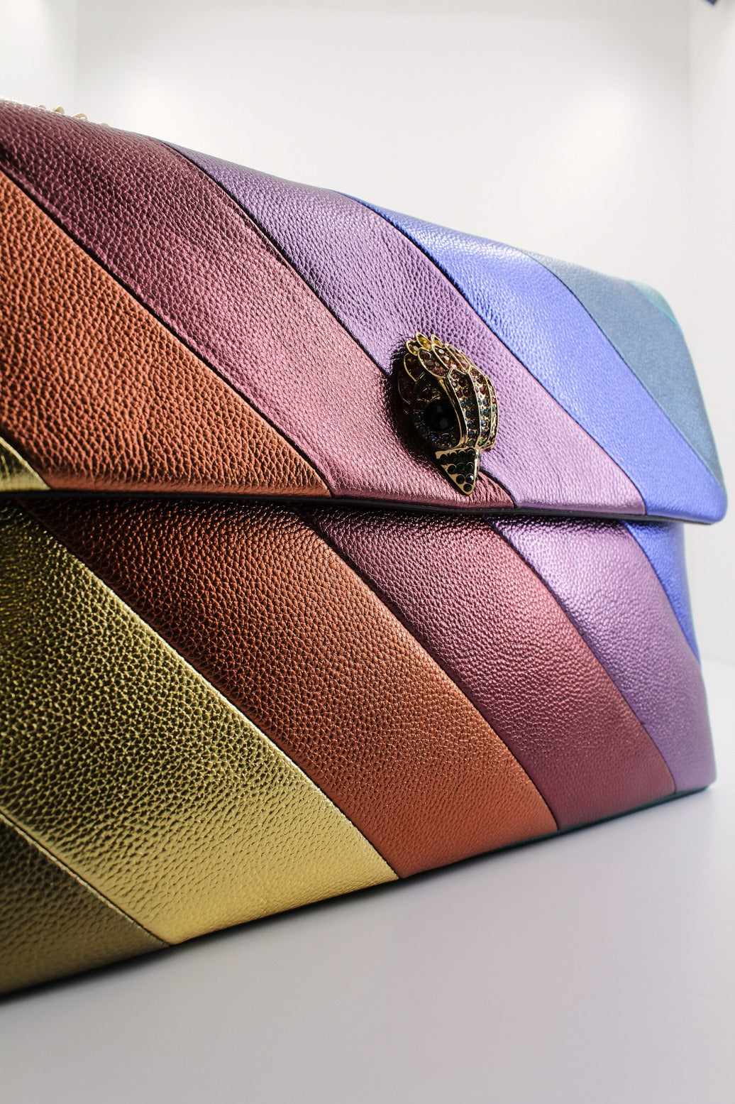 KURT GEIGER LONDON -XXL KENSINGTON LEATHER en color MULTICOLOR  (4)