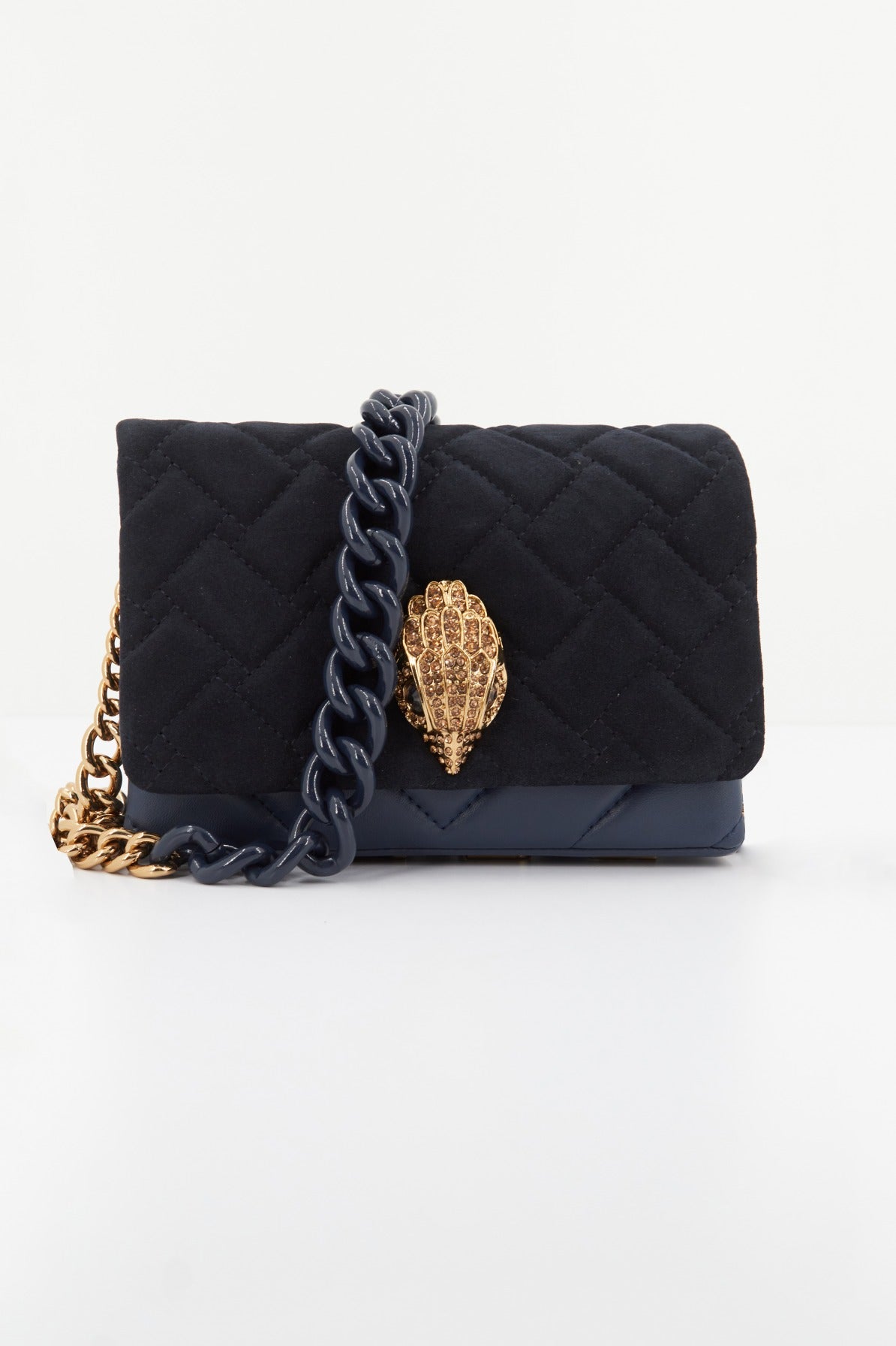 KURT GEIGER LONDON MINI KENSINGTON KUR en color AZUL  (1)
