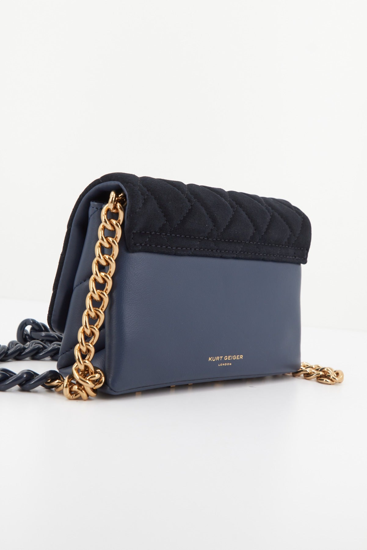 KURT GEIGER LONDON MINI KENSINGTON KUR en color AZUL  (2)