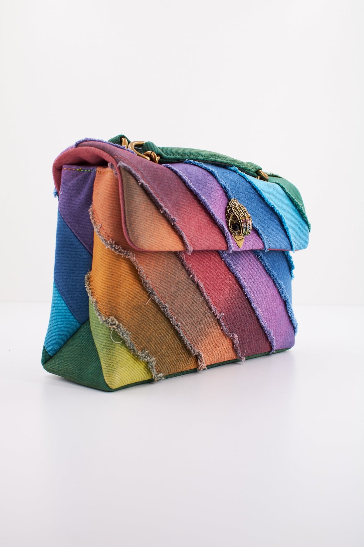 KURT GEIGER LONDON DENIM KENSINGTON BAG L en color MULTICOLOR  (2)