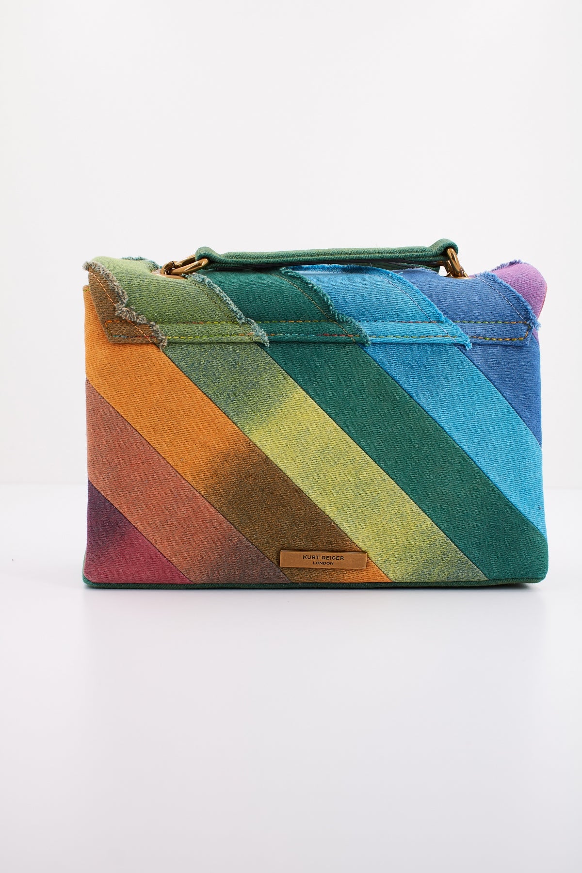 KURT GEIGER LONDON DENIM KENSINGTON BAG L en color MULTICOLOR  (3)
