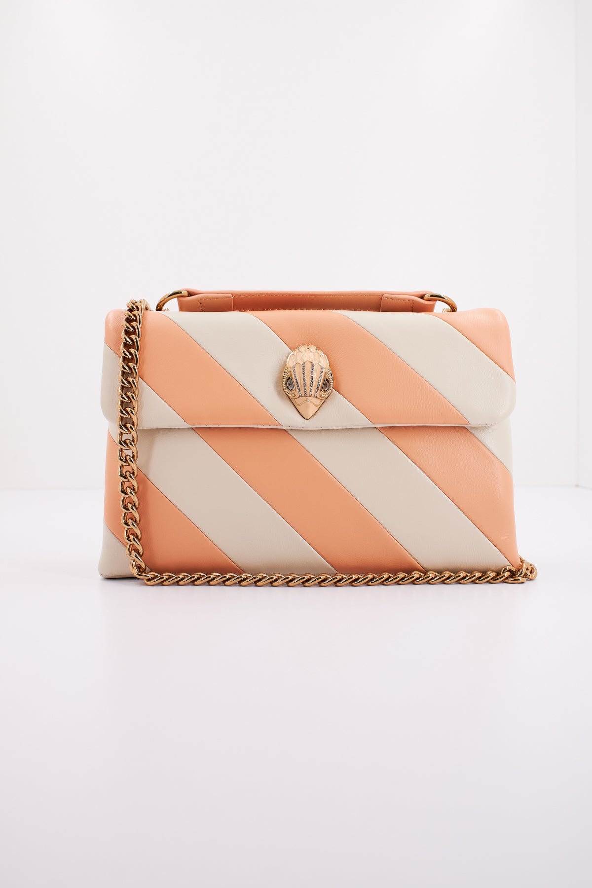 KURT GEIGER LONDON MD KENSINGTON BAG L en color NARANJA  (1)