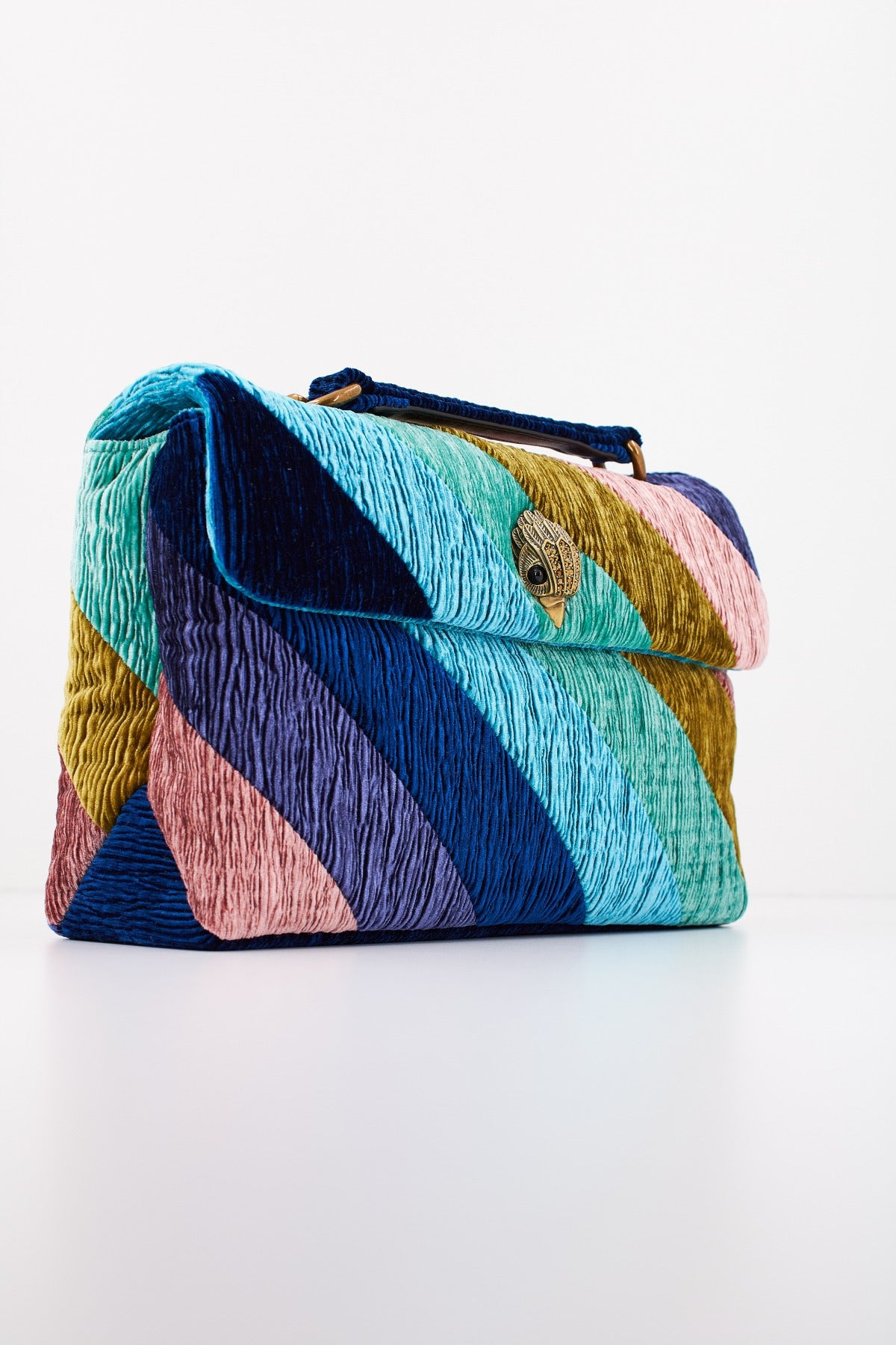 KURT GEIGER LONDON VELVET SOFT KENSINGTON en color MULTICOLOR  (2)