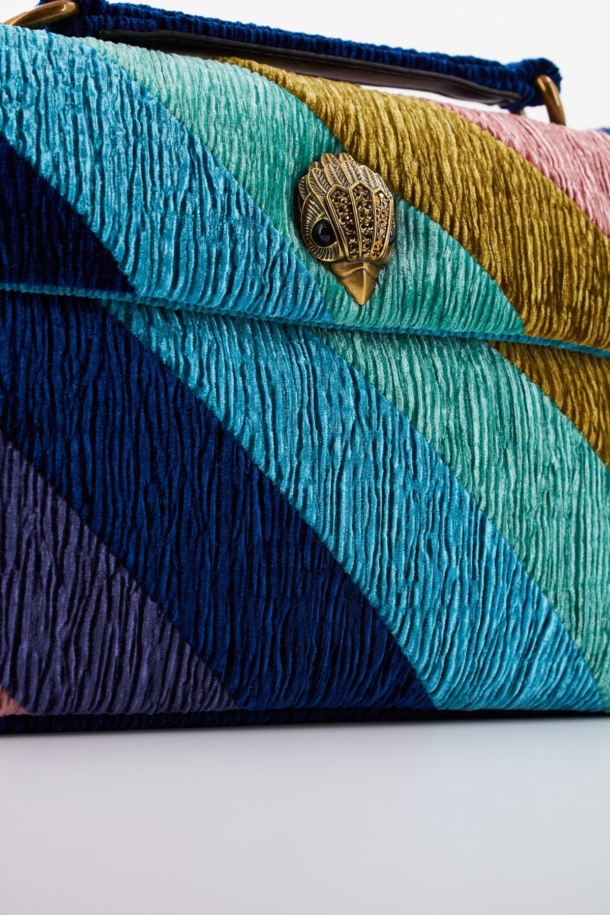 KURT GEIGER LONDON VELVET SOFT KENSINGTON en color MULTICOLOR  (4)
