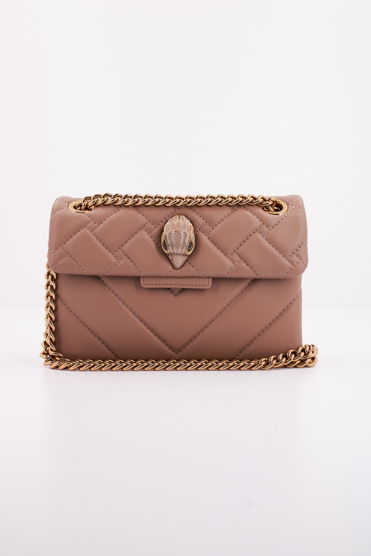 KURT GEIGER LONDON MINI KENSINGTIN BAG en color MARRON  (1)