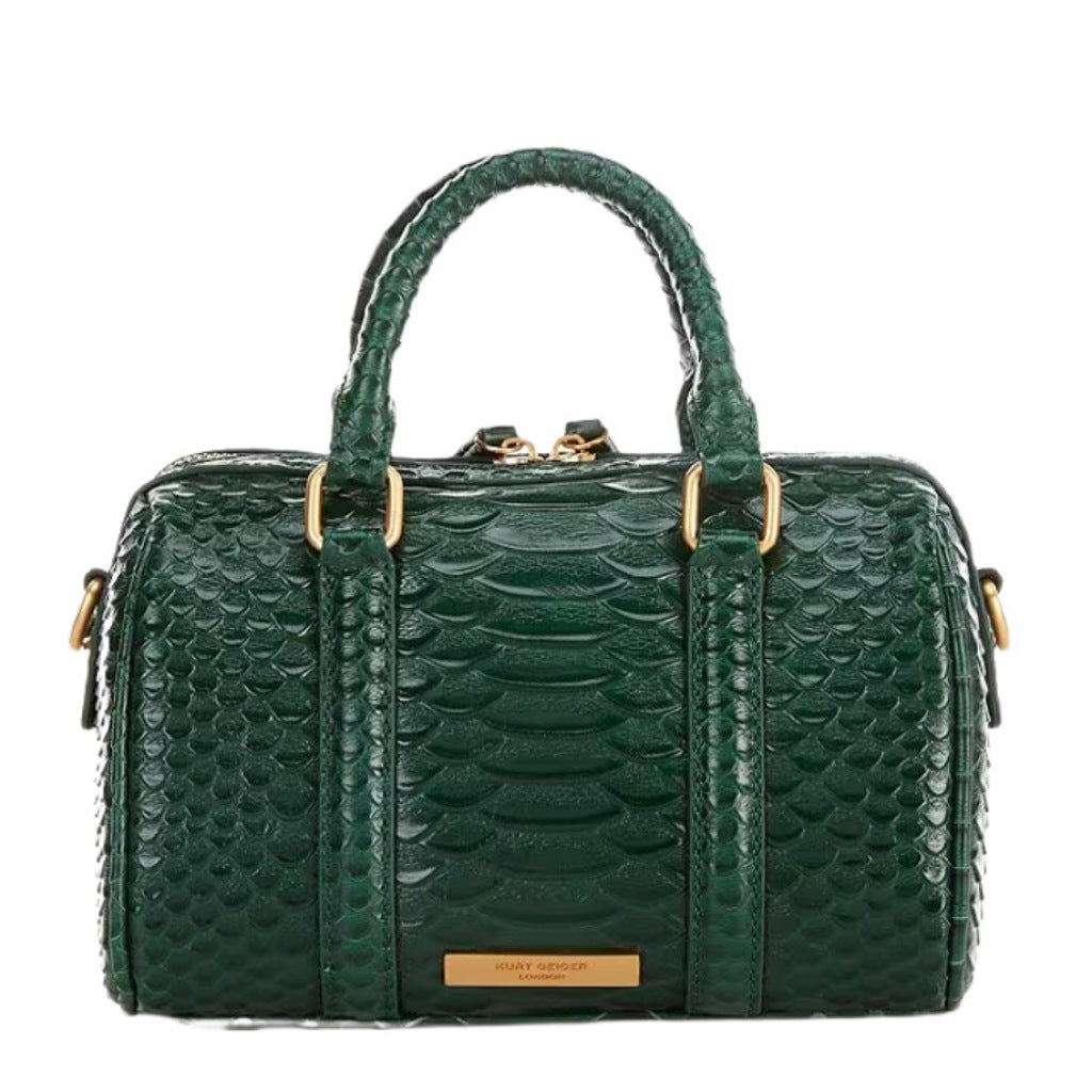 KURT GEIGER LONDON KENSINGTON SM BOSTON en color VERDE  (5)