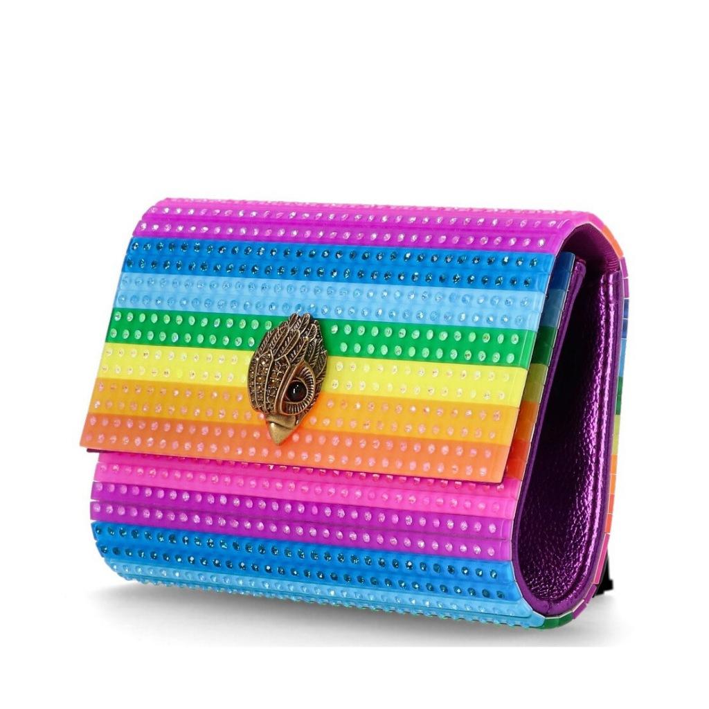 KURT GEIGER LONDON  PARTY EAGLE CLUTCH CR en color MULTICOLOR  (6)