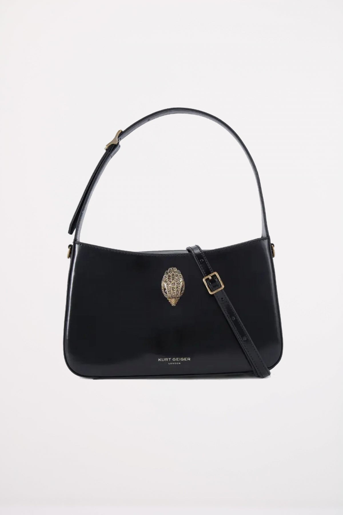 KURT GEIGER LONDON BOND SHOULDER BAG en color NEGRO  (1)