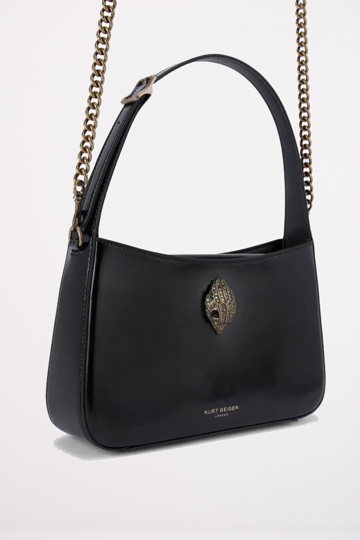 KURT GEIGER LONDON BOND SHOULDER BAG en color NEGRO  (2)