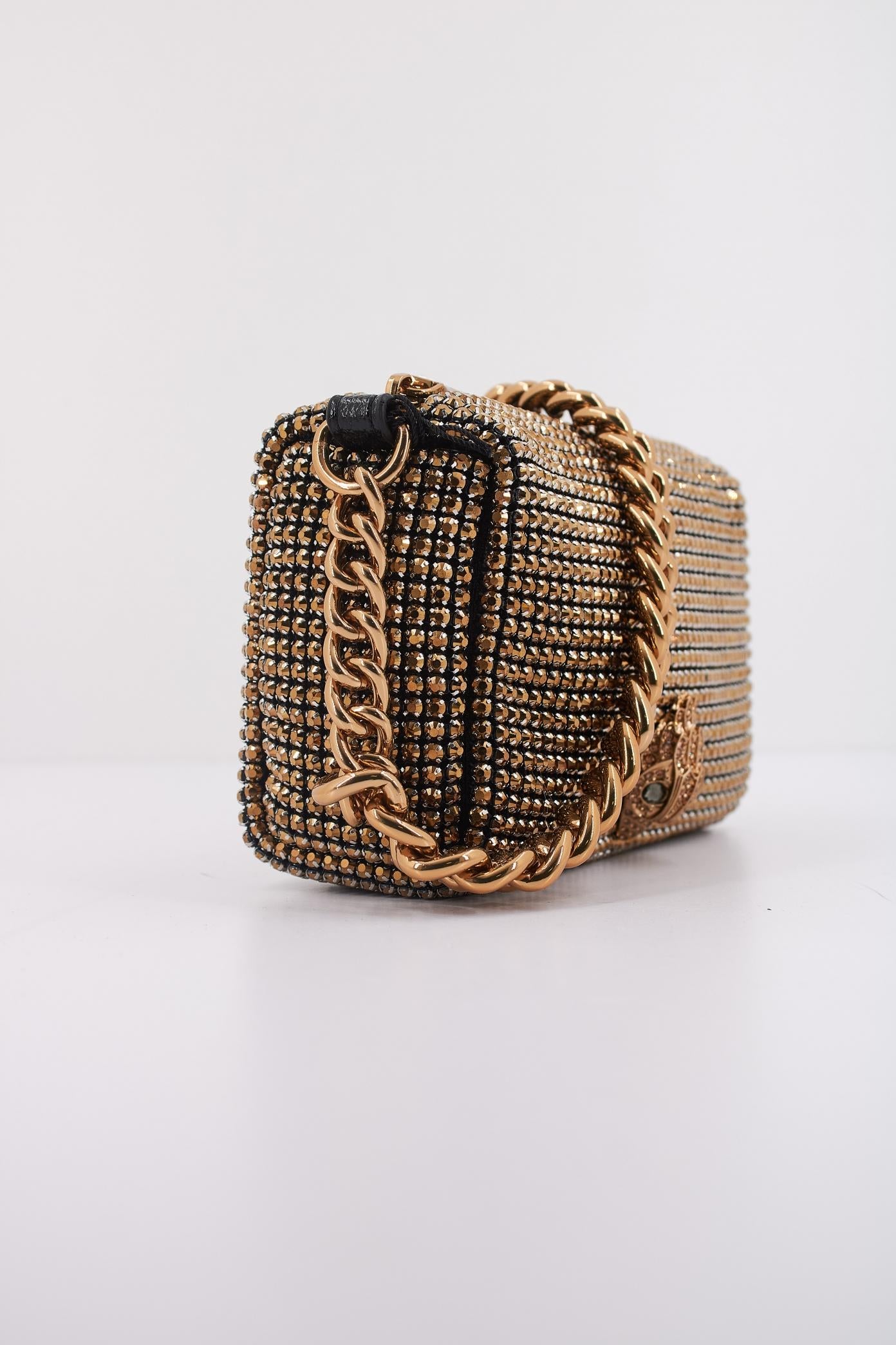 KURT GEIGER LONDON PARTY POUCHETTE en color ORO  (3)