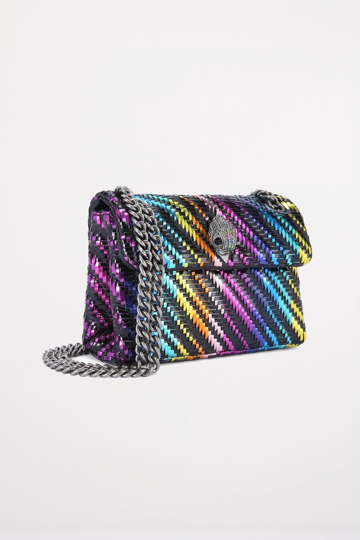 KURT GEIGER LONDON MINI KENSINGTON BAG en color NEGRO  (2)