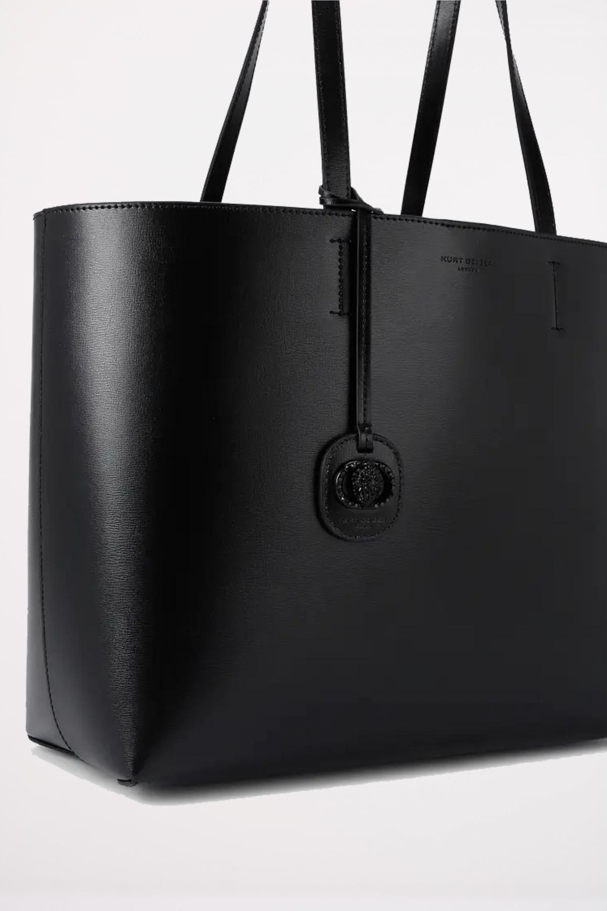 KURT GEIGER LONDON DRENCH CHELSEA SHOPPER BAG en color NEGRO  (2)