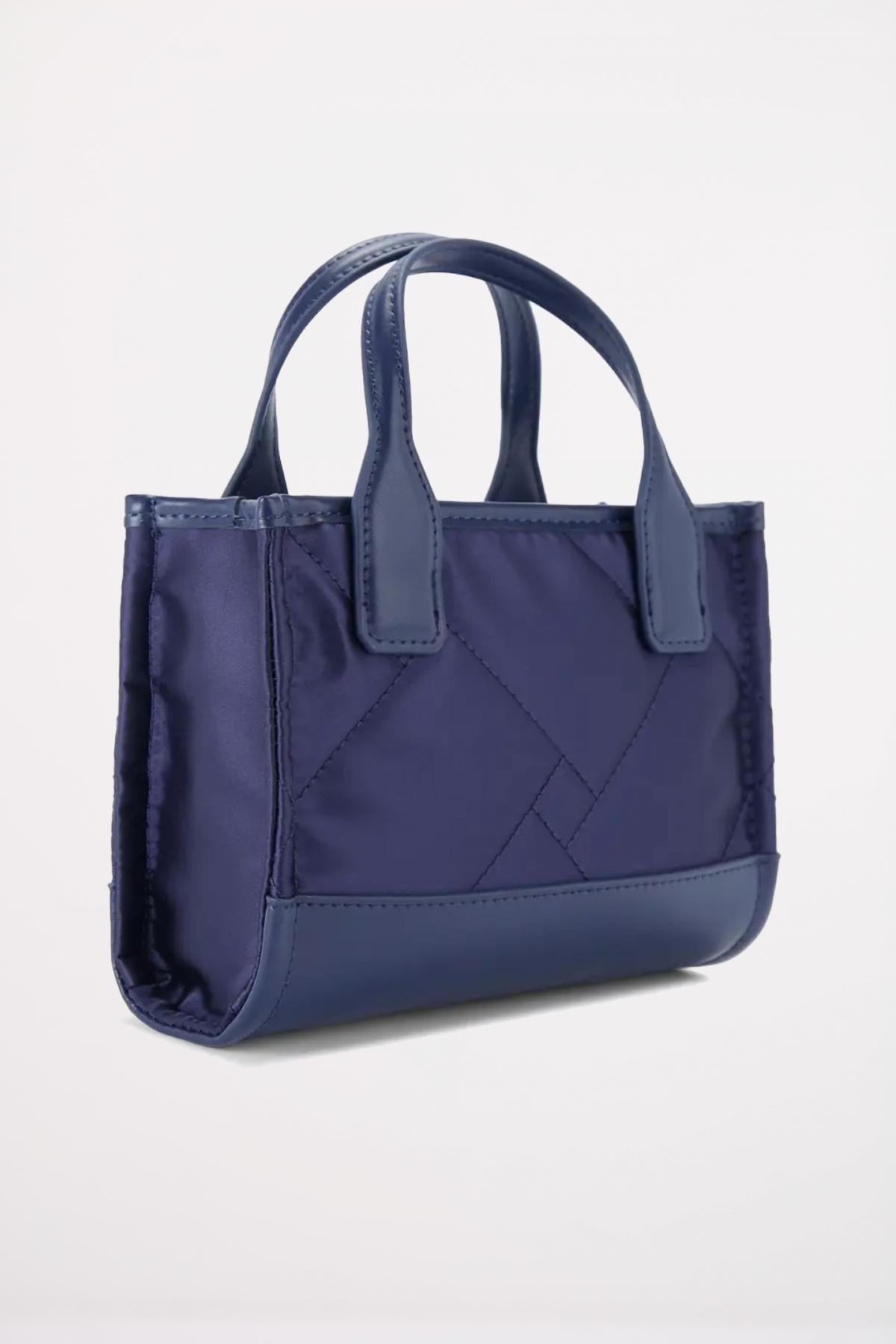 KURT GEIGER LONDON XS RECYCLED SQ SHOPPER en color AZUL  (2)