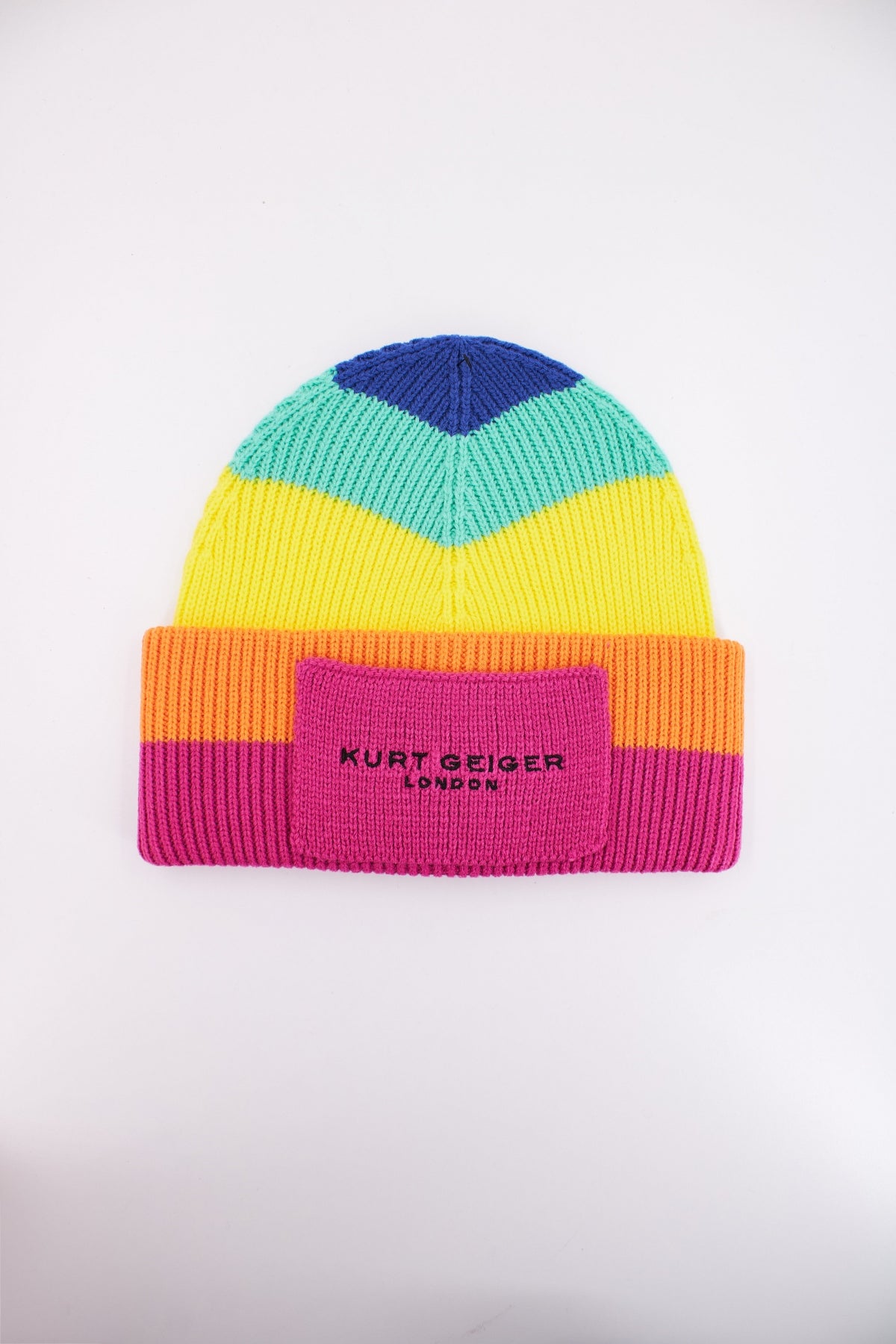 KURT GEIGER LONDON KGL KNITTED BEANIE en color MULTICOLOR  (1)