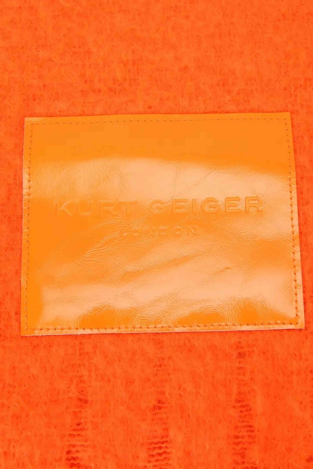 KURT GEIGER LONDON YARNDYE SCARF en color NARANJA  (3)