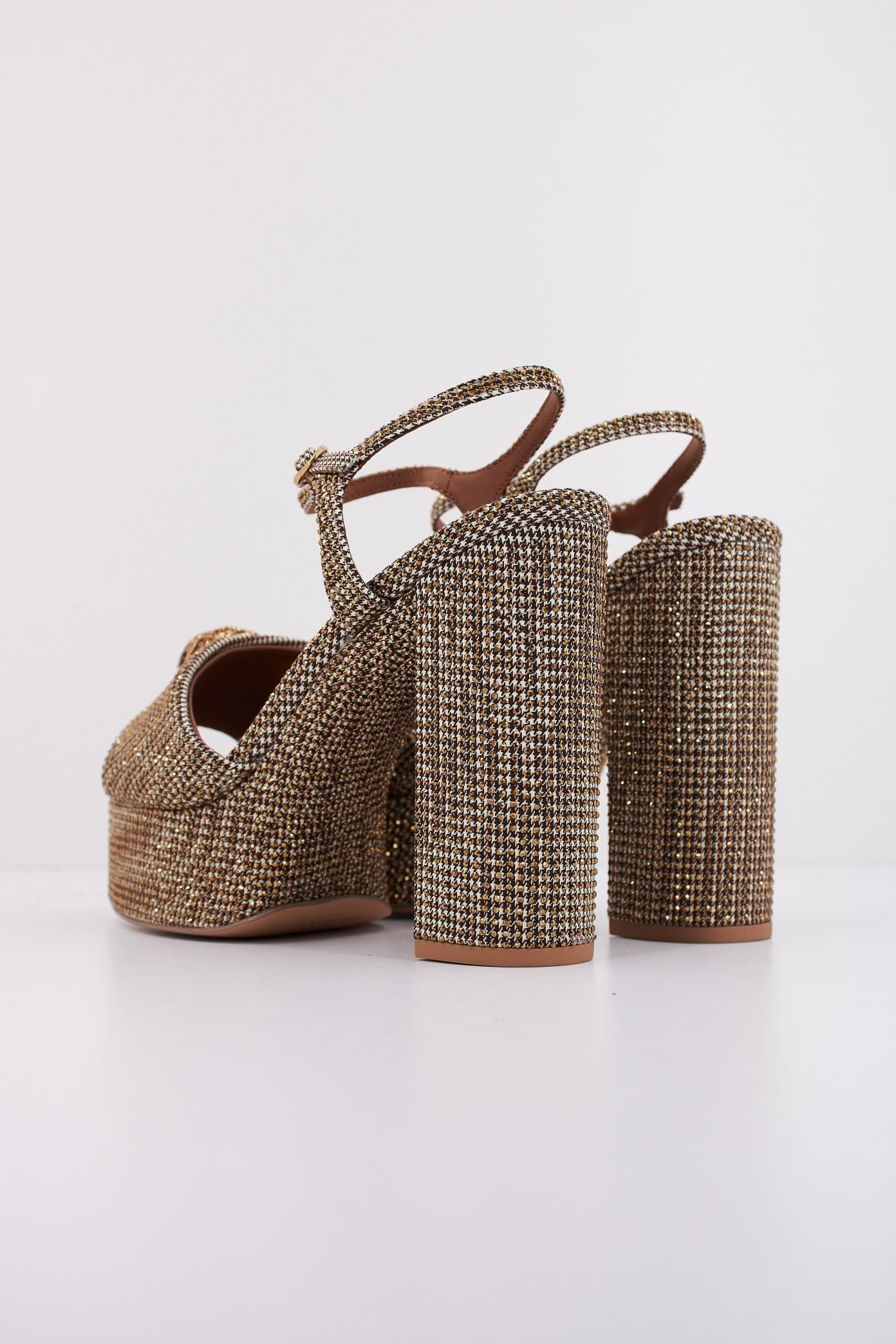 KURT GEIGER LONDON KENSINGTON PLATFORM SDL en color ORO  (4)