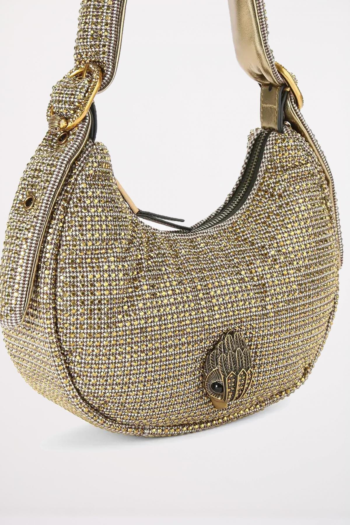 KURT GEIGER LONDON KENSINGTON PUFF SM HOBO en color BEIS  (2)