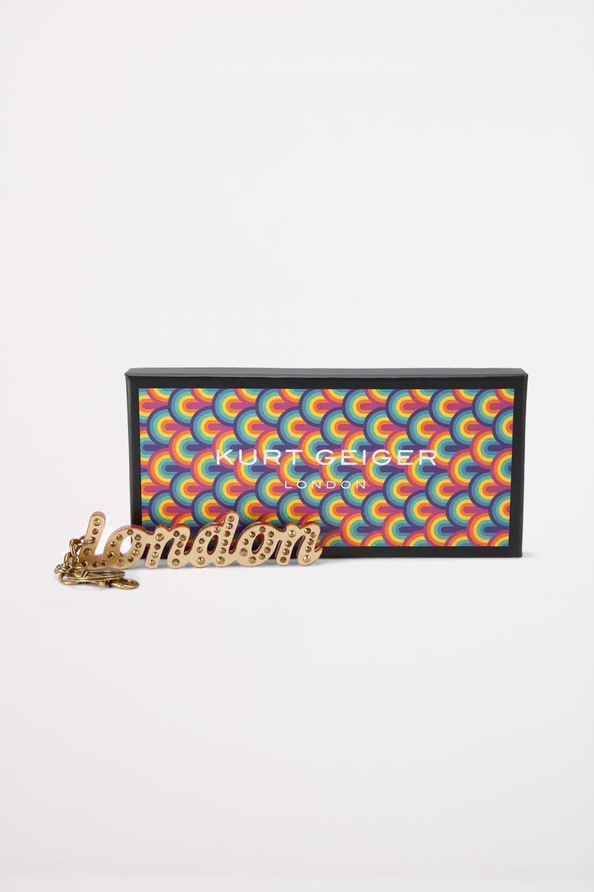 KURT GEIGER LONDON LONDON KEYRING en color ORO  (3)