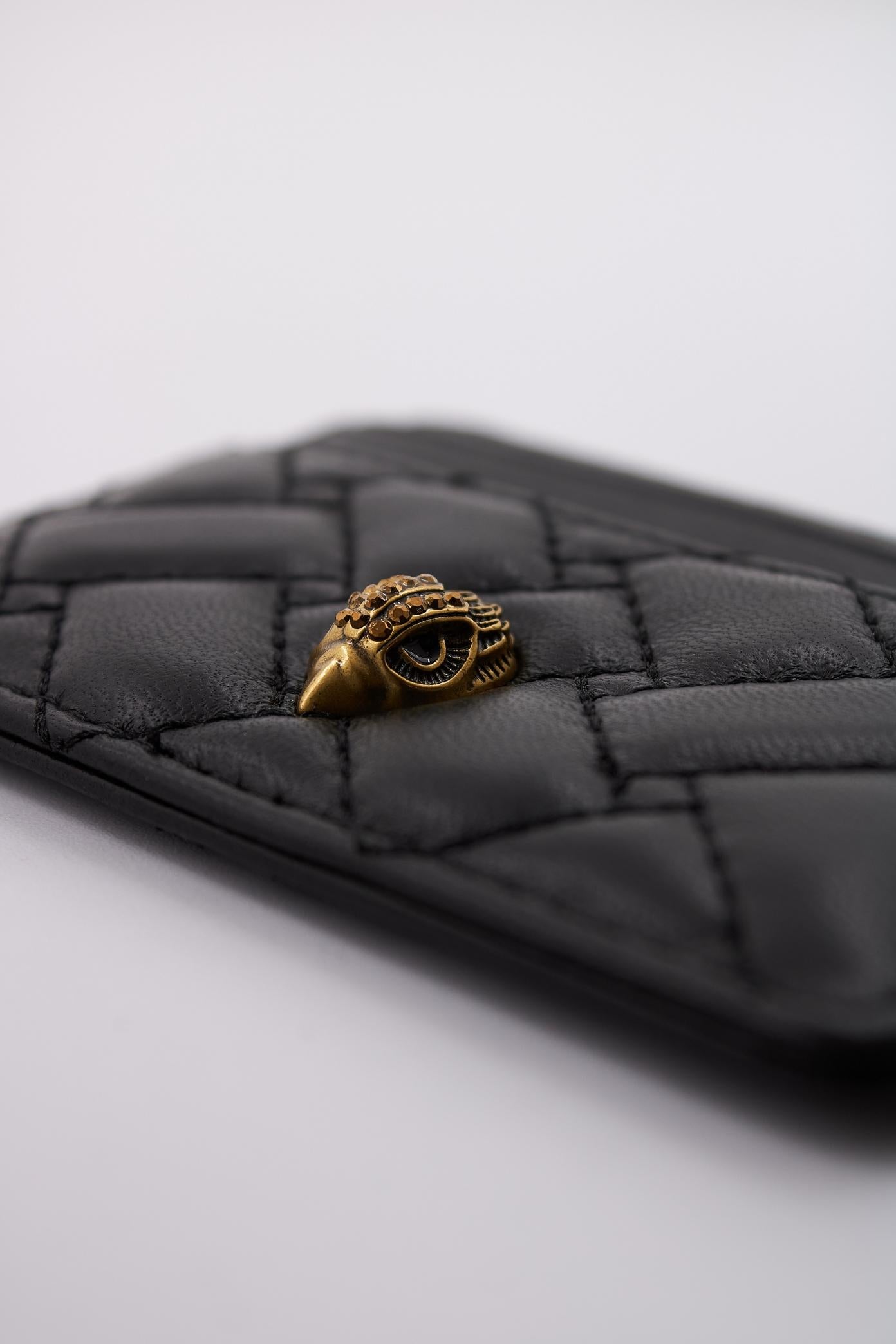 KURT GEIGER LONDON MONEDERO CARD HOLDER en color NEGRO  (4)