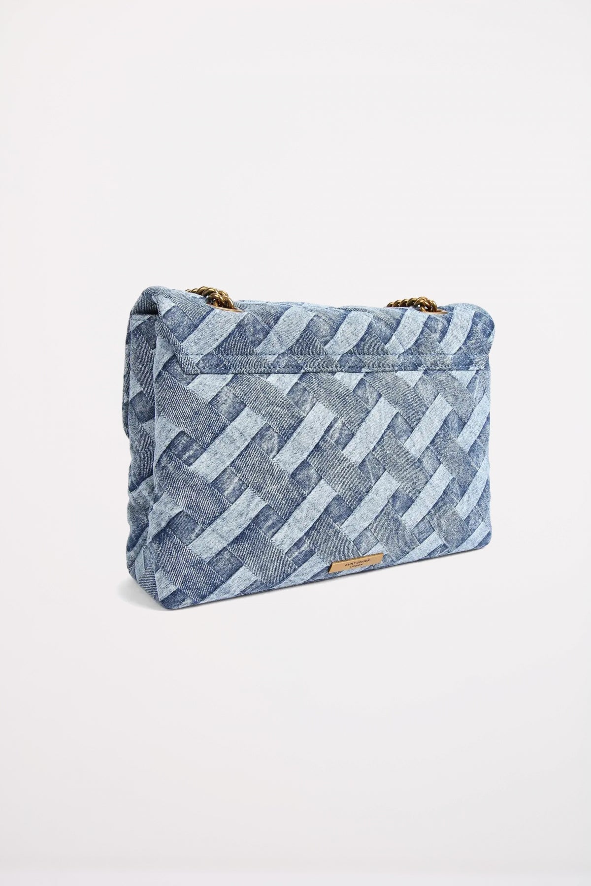 KURT GEIGER LONDON  LARGE KENSINGTON en color AZUL  (3)