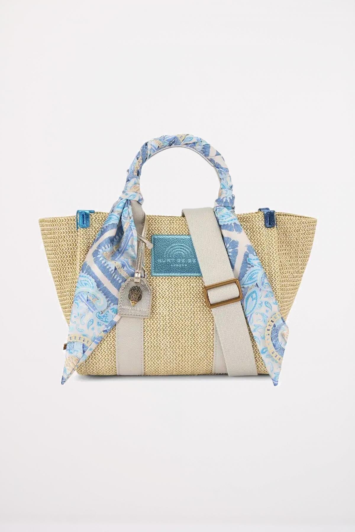 KURT GEIGER LONDON SOUTHBANK SM SHOPPER en color AZUL  (1)