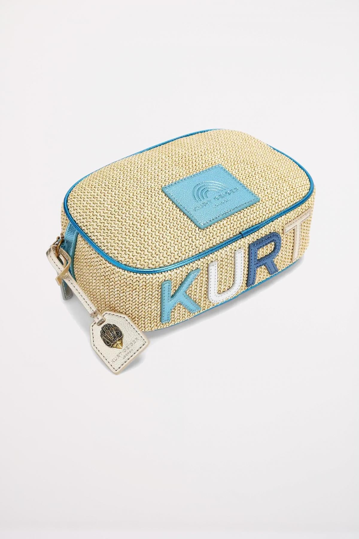 KURT GEIGER LONDON SOUTHBANK CAMERA BAG KUR en color AZUL  (3)